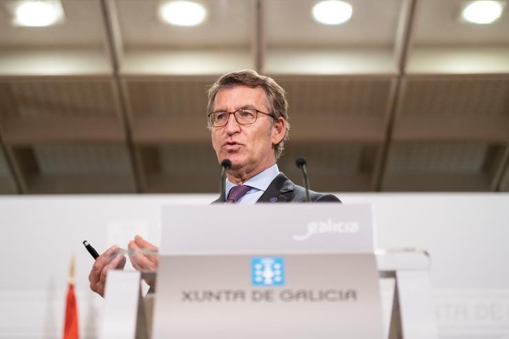 Alberto Núñez Feijóo, presidente da Xunta de Galicia / DAVID CABEZÓN - XUNTA DE GALICIA. / Europa Press