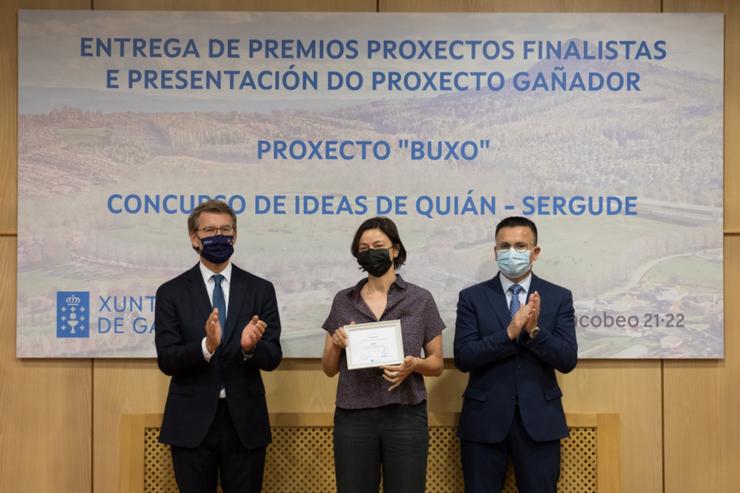 Presentación do proxecto que converterá o Pazo de Quián, en Sergude, no Centro de Promoción e Imaxe dos productos agrícolas, gandeiros e forestais de Galicia 