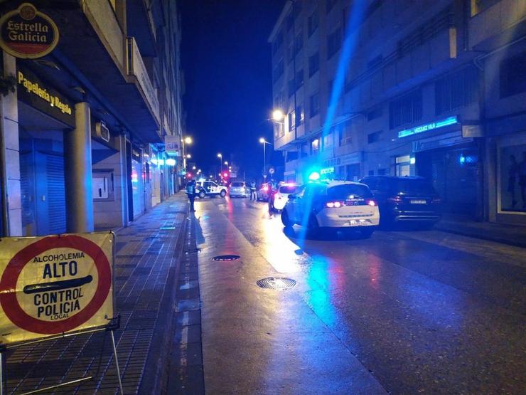 Control da Policía Local de Lugo.. POLICÍA LOCAL DE LUGO