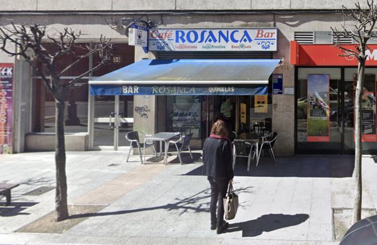 Café bar Rosanca de Vigo, situado no número 34 da rúa Torrecedeira / Google Maps.