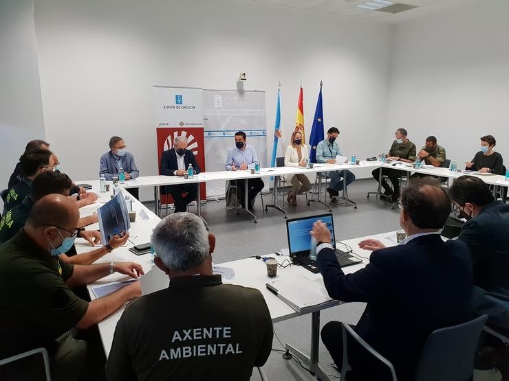 Activado o comité provincial contra incendios en Pontevedra. XUNTA / Europa Press