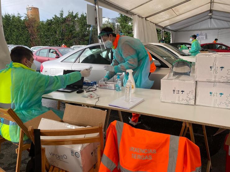 Arquivo - AM.- Coronavirus.- Detectados 41 positivos nun cribado en Poio (Pontevedra). CONSELLERÍA DE SANIDADE - Arquivo / Europa Press
