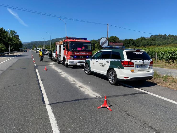 Accidente. GARDA CIVIL