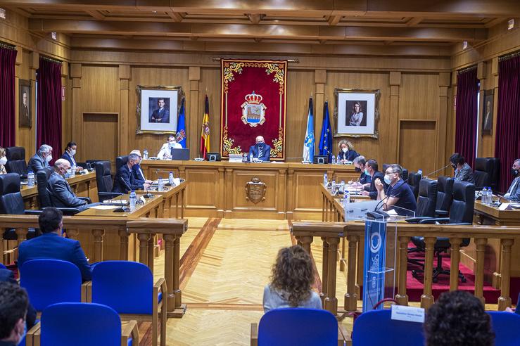 Pleno da Deputación de Ourense. ALBERTE PAZ GARZA