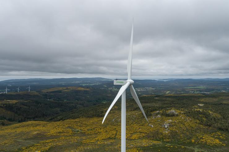 Parque eólico de Greenalia en Vimianzo / Greenalia. / Europa Press