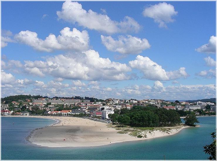 Praia de Santa Cristina, Concello de Oleiros