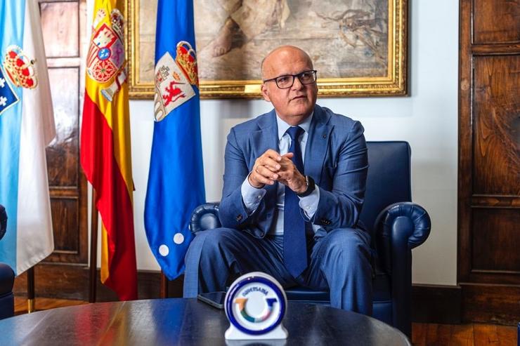 O presidente da Deputación de Ourense, Manuel Baltar.. DEPUTACIÓN DE OURENSE