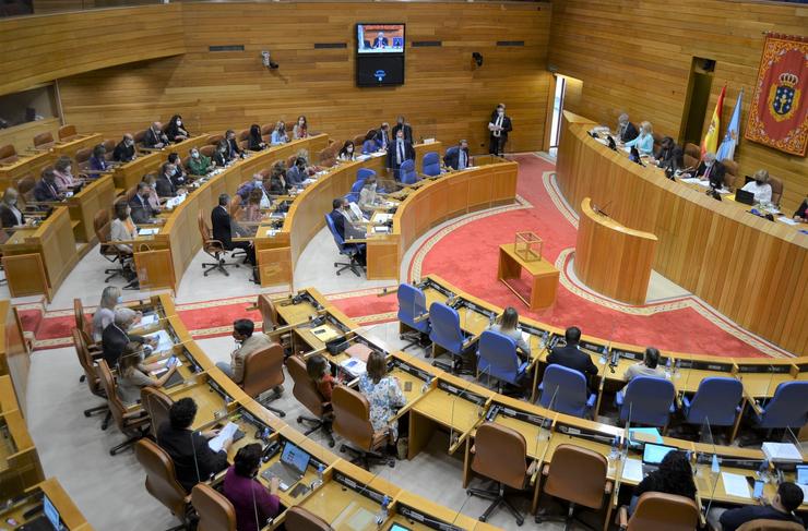 Pleno do Parlamento galego. PARLAMENTO / Europa Press