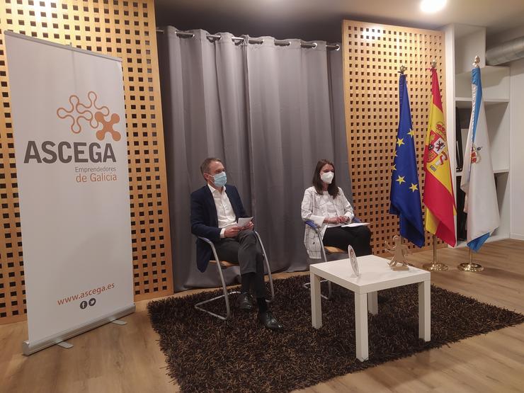 A Asociación de Emprendedores de Galicia (Ascega) presenta un estudo na Coruña.. ASCEGA / Europa Press