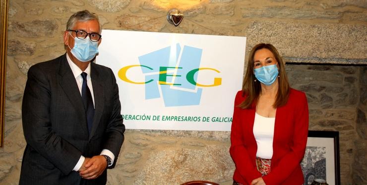 A CEG recibe a visita da embaixadora de Uruguai en España. CEG / Europa Press