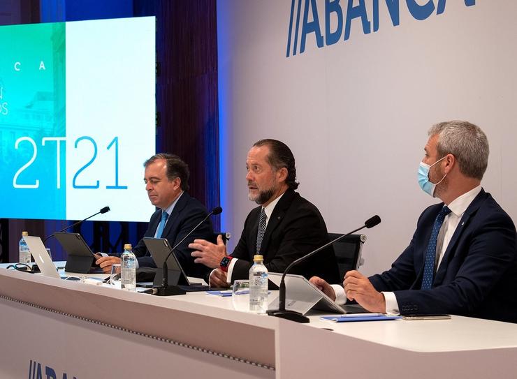 Presentación de reusltados de Abanca. ABANCA