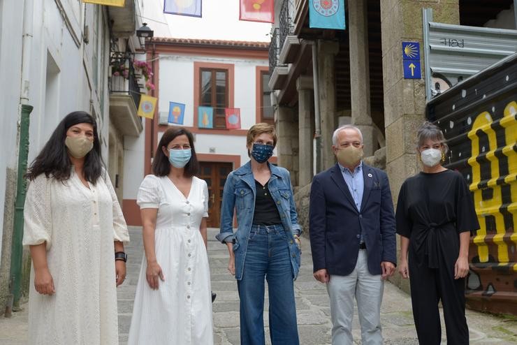 A directora de Turismo de Galicia, Nava Castro, na presentación da iniciativa Xacobeo Benvida. XUNTA / Europa Press