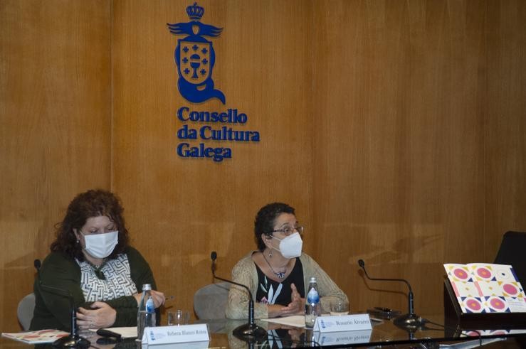 Arquivo - A presidenta do Consello de Cultura Galega, Rosario Álvarez, e a coordinadora do 'Foro Patrimonio e Sociedade'. CONSELLO DE CULTURA GALEGA - Arquivo