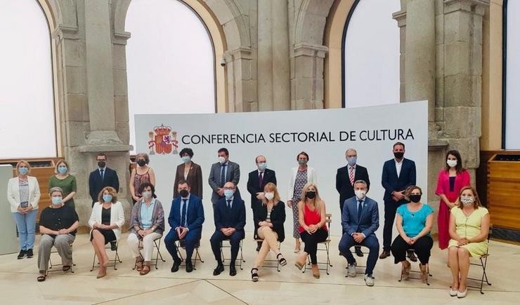 O conselleiro de Cultura participa na Conferencia Sectorial en Madrid. XUNTA 