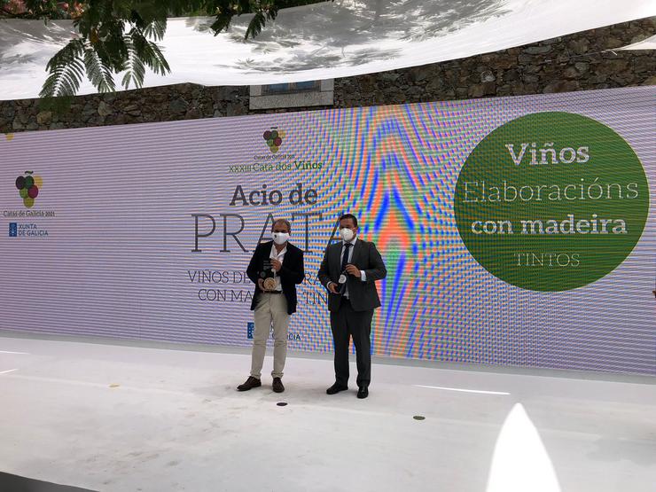 Acio de Prata para 'Domus' da adega Roandi. Foto: Prensa CRDO Valdeorras