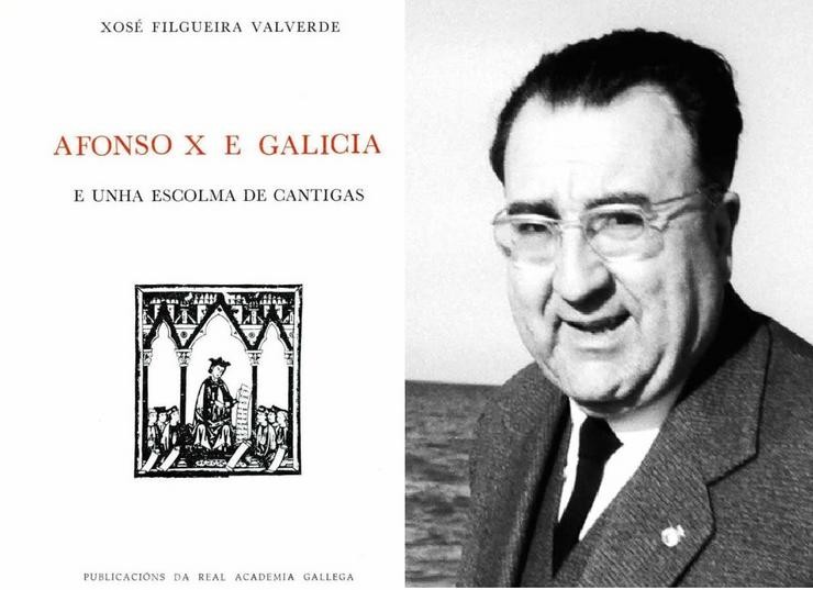 Afonso X e Galicia: e unha escolma de cantigas, edición de Xosé Filgueira Valverde.. RAG / Europa Press