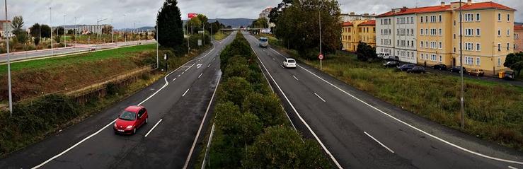 Avenida das Pías en Ferrol - mapio.net