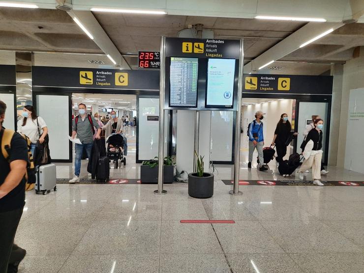 Chegada de turistas ao aeroporto / EUROPA PRESS - Arquivo