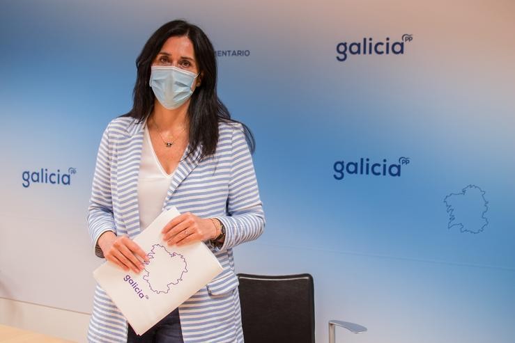 A viceportavoz do Partido Popular de Galicia, Paula Prado.. PPDEG 