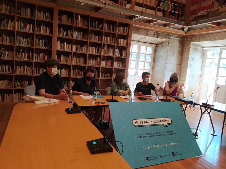 Presentación do programa de 'Boas novas non camiño' en Santiago de Compostela 