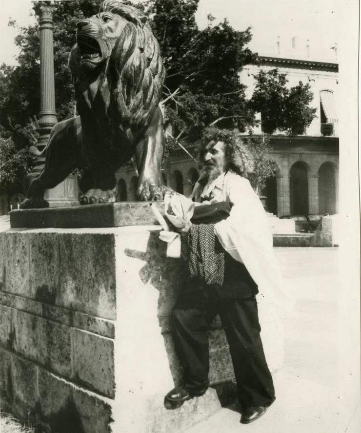 O 'Caballero de París' na Habana.