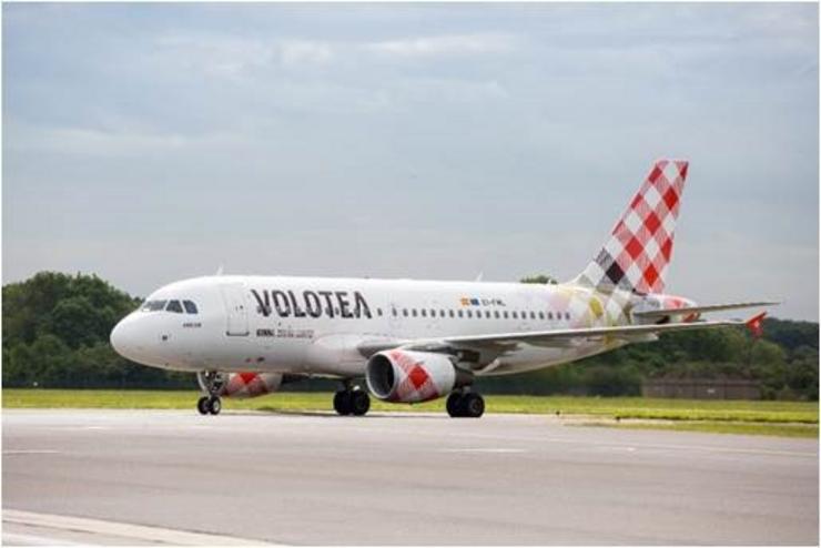 Avión de Volotea. VOLOTEA 