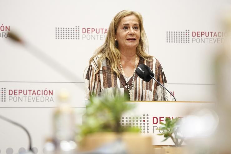 A presidenta da Deputación de Pontevedra, Carmela Silva / Deputación de Pontevedra.