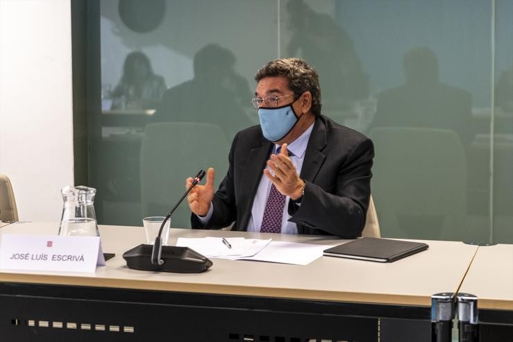 O ministro de Inclusión, Seguridade Social e Migracións, José Luís Escrivá / Lorena Sopêna - Europa Press.