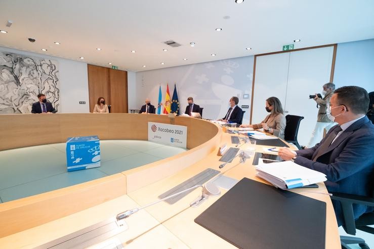 Rolda de prensa do Consello da Xunta.. DAVID CABEZÓN @ XUNTA DE GALICIA / Europa Press