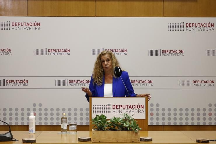 Carmela Silva, presidenta da Deputación de Pontevedra. DEPUTACIÓN DE PONTEVEDRA / Europa Press