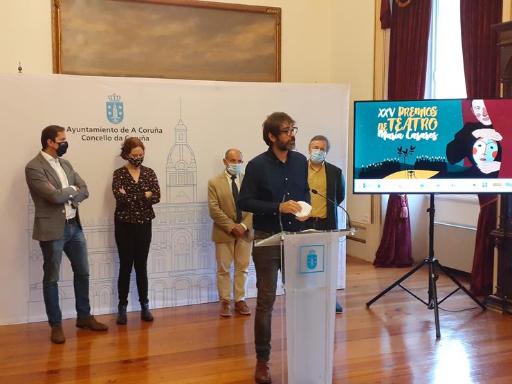 Presentación dos Premios de Teatro María Casares. ASOCIACIÓN DE ACTORES E ACTRICES DE GALICIA 