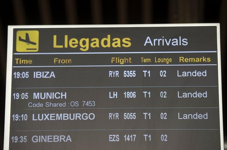 Arquivo - Aeroporto Adolfo-Suárez Madrid Barallas, a 9 de xullo de 2021, en Madrid, (España).. Alberto Ortega - Europa Press - Arquivo / Europa Press
