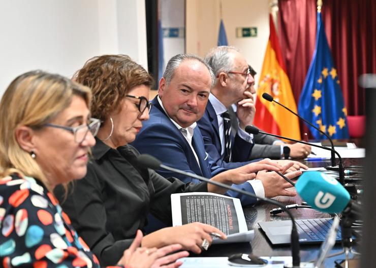 Presentación dun informe económico relativo á provincia da Coruña. DEPUTACIÓN DA CORUÑA / Europa Press