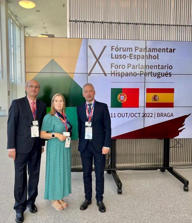 Deputados galegos do PP participan no X Foro Parlamentario Hispano-Portugués celebrado en Braga.. PPDEG / Europa Press