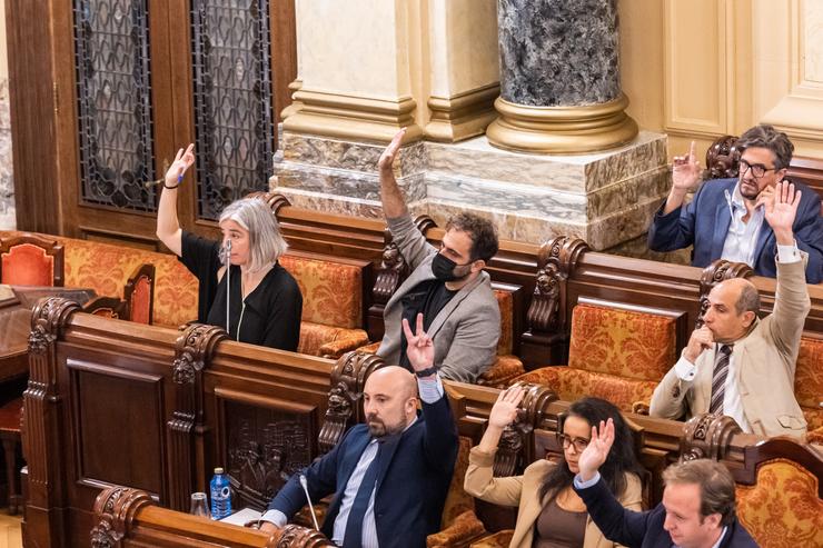 Pleno da Coruña. A MAREA ATLÁNTICA / Europa Press