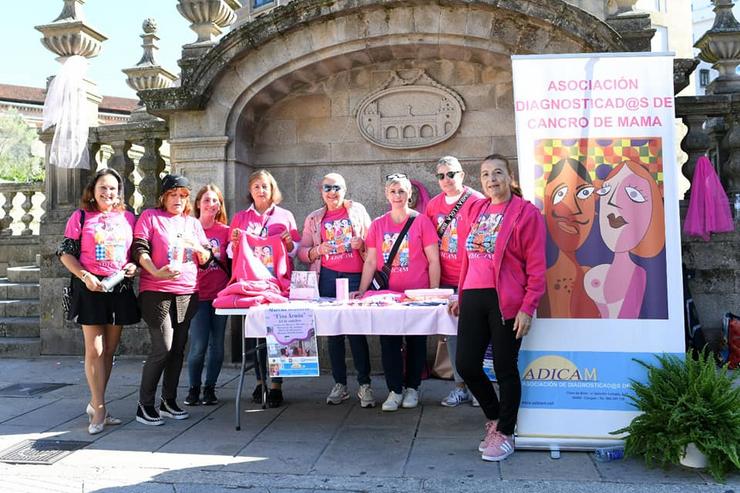 Mulleres da Asociación de Diagnosticadas de Cancro de Mama, ADICAM 