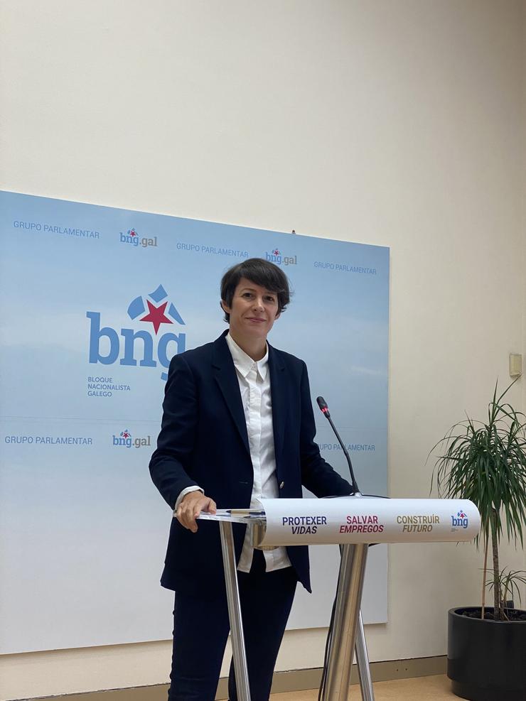 A portavoz nacional do BNG, Ana Pontón. / Europa Press