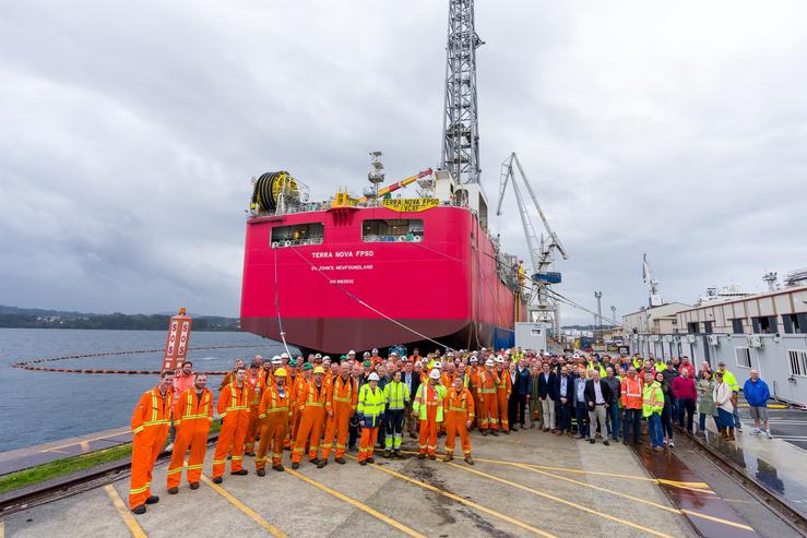 Persoal de Navantia, industria auxiliar e armadora 