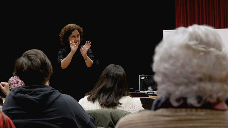 Paula Carballeira con Berrobambán leva o seu novo proxecto a Carballo. BERROBAMBÁN / Europa Press