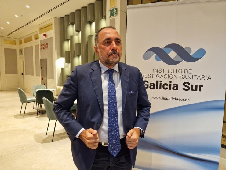 Xullo García Comesaña en Vigo este luns.. PEDRO DAVILA-EUROPA PRESS 