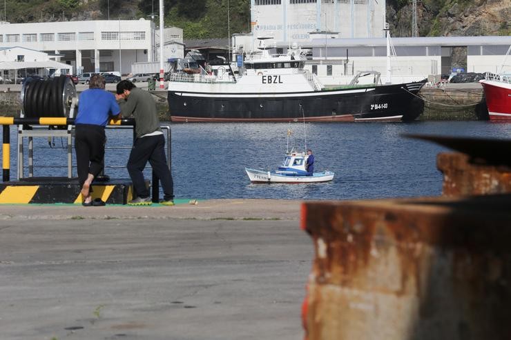 Barcos no Porto de Viveiro, a 3 de outubro de 2022, en Viveiro, Lugo.. Carlos Castro - Europa Press 