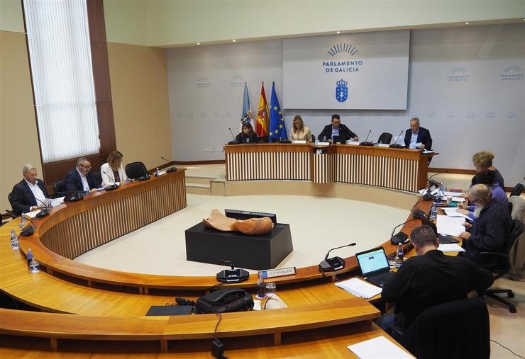 Comisión 7ª de Agricultura, Alimentación, Gandaría e Montes, celebrada no Parlamento de Galicia o 7 de outubro de 2022. PARLAMENTO DE GALICIA / Europa Press