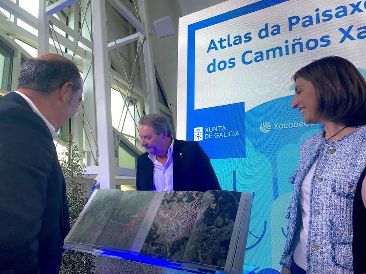 Presentación do 'Atlas Paisaxe dous Camiños Xacobeos' 