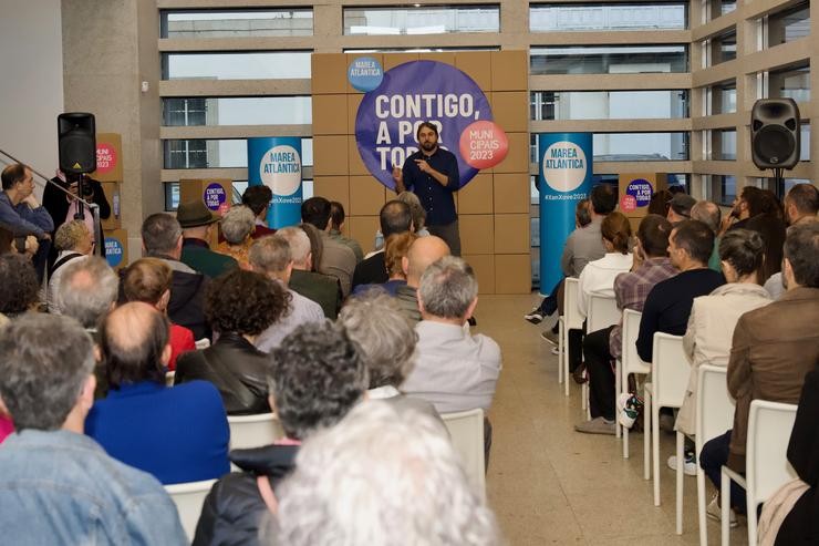 Presentación da candidatura de Marea Atlántica para as eleccións municipais de 2023 