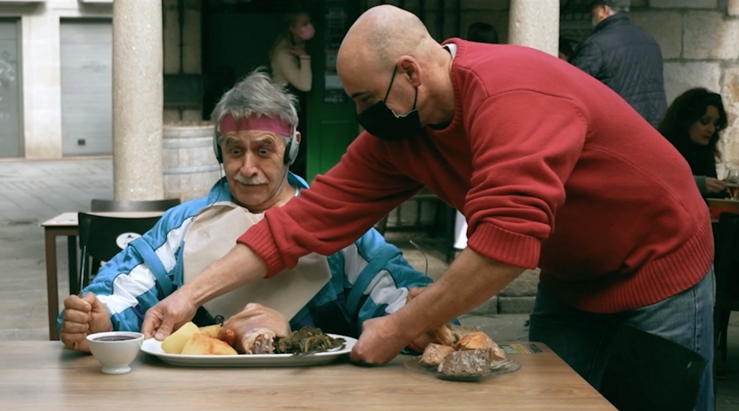 'Paco', a personaxe que defende os valores culinarios e gastronómicos de Pontevedra 