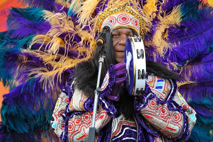 Big Chief ‘Monk’ Boudreaux. Foto cedida pola organización.