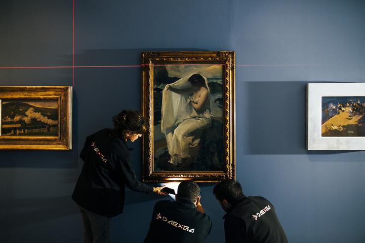 Obra da exposición do Museo Gaiás. ÓSCAR CURRAL / Europa Press