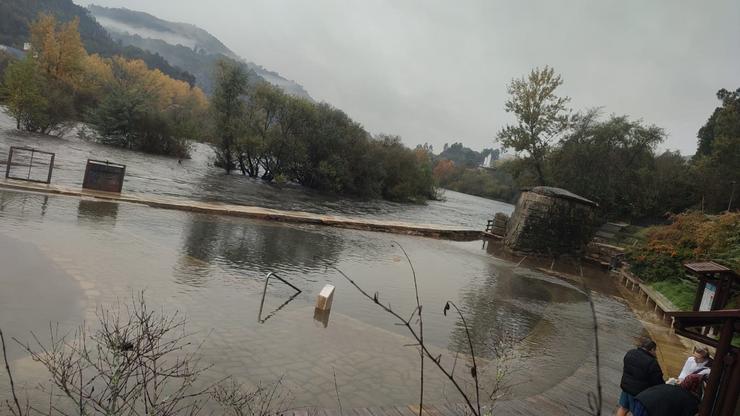 Inundación das termas de Ourense / Concello de Ourense.