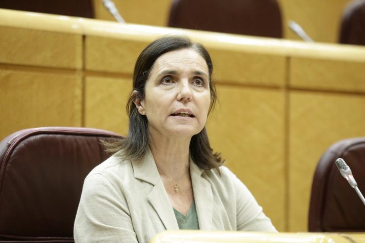 A senadora do PP Pilar Rojo. PP 