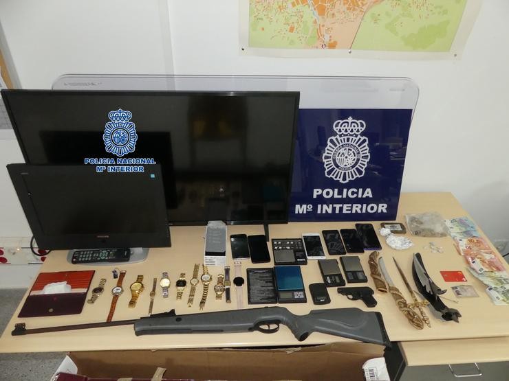 Nota Drogas Vila. POLICÍA NACIONAL 